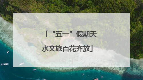 “五一”假期天水文旅百花齐放