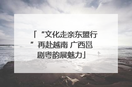 “文化走亲东盟行”再赴越南 广西邕剧粤韵展魅力