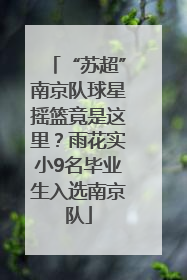 “苏超”南京队球星摇篮竟是这里？雨花实小9名毕业生入选南京队
