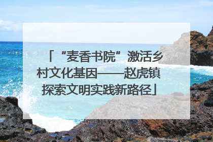 “麦香书院”激活乡村文化基因——赵虎镇探索文明实践新路径