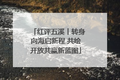 红评五溪丨转身向海启新程 共绘开放共赢新蓝图