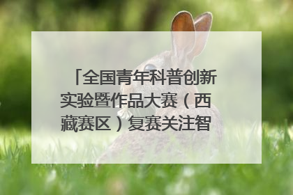 全国青年科普创新实验暨作品大赛（西藏赛区）复赛关注智慧环保等主题