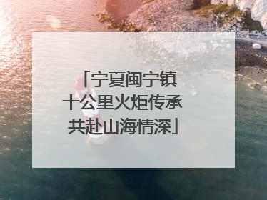 宁夏闽宁镇 十公里火炬传承共赴山海情深