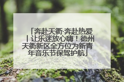 奔赴天衢·奔赴热爱丨让乐迷放心嗨！德州天衢新区全方位为新青年音乐节保驾护航