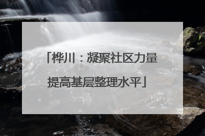 桦川：凝聚社区力量 提高基层整理水平