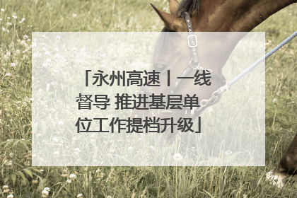 永州高速丨一线督导 推进基层单位工作提档升级