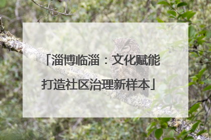 淄博临淄：文化赋能 打造社区治理新样本