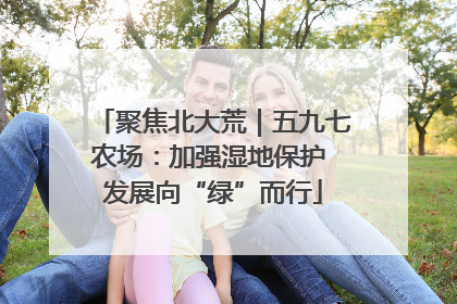 聚焦北大荒｜五九七农场：加强湿地保护 发展向“绿”而行