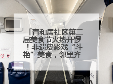 青和居社区第二届美食节火热开锣！非遗皮影戏“斗艳”美食，邻里齐聚“粽”享温情