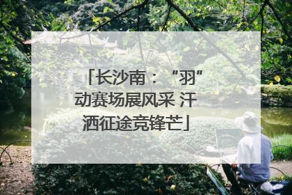 长沙南：“羽”动赛场展风采 汗洒征途竞锋芒