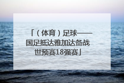 （体育）足球——国足抵达雅加达备战世预赛18强赛