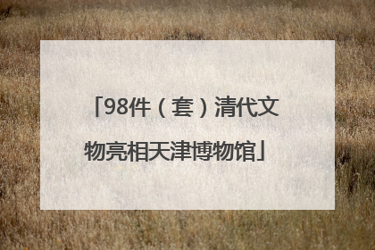 98件（套）清代文物亮相天津博物馆