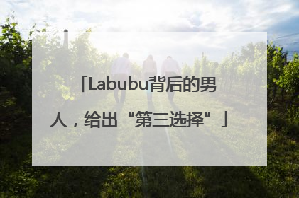 Labubu背后的男人，给出“第三选择”